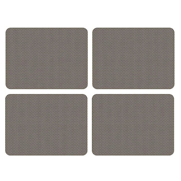 Set of 4 Large Placemats Classic Designs Cork Back Table Mats