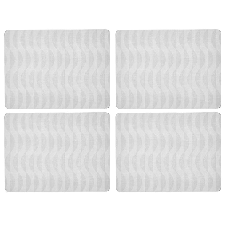 Set of 4 Large Placemats Classic Designs Cork Back Table Mats