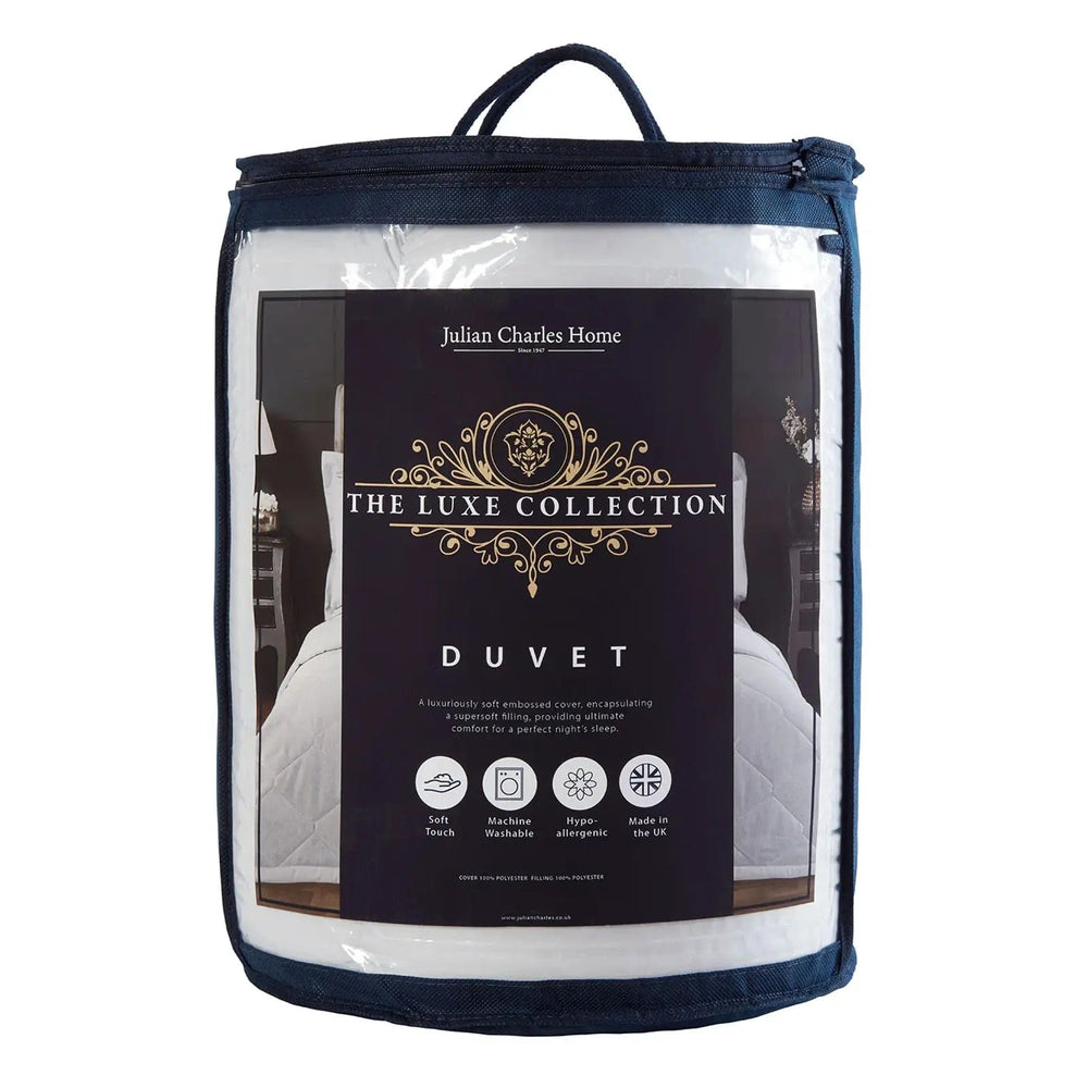 Julian Charles Home Luxe Collection Duvet in a handy carry and storage bag