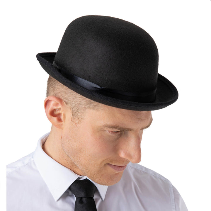 Bowler Hat Quality Indestructible City Gent Fancy Dress