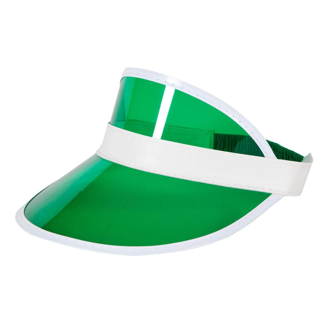 Casino Pub Golf Visor Poker 80s Stag Hen Fancy Dress Green