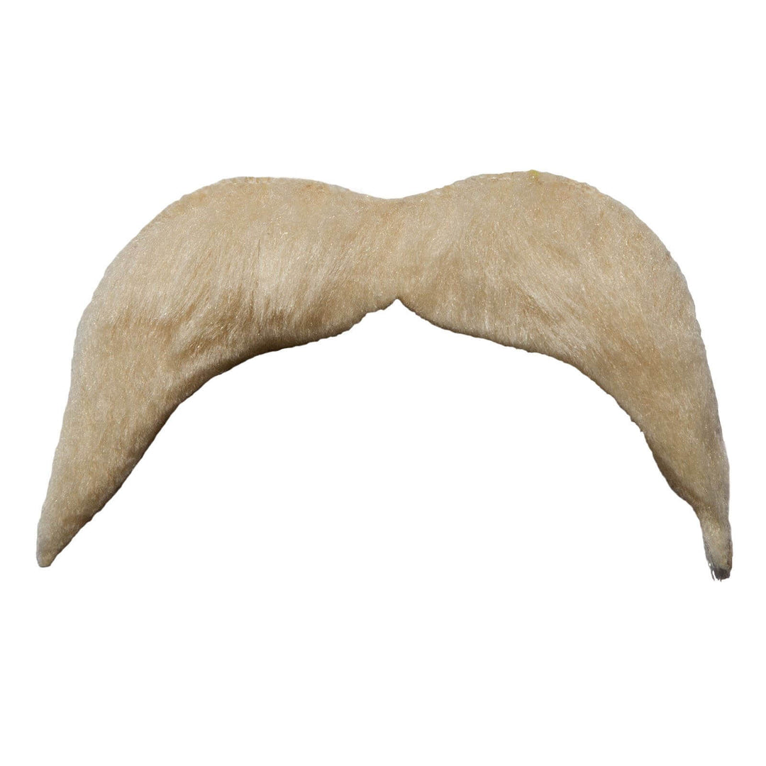 70s Style Moustache Tash Adults Brown Blonde Fancy Dress