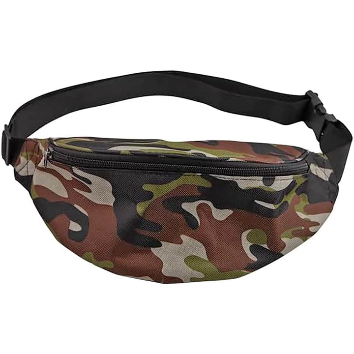 Bum Bag Army Camouflage Soldier Fancy Dress Festival Belt