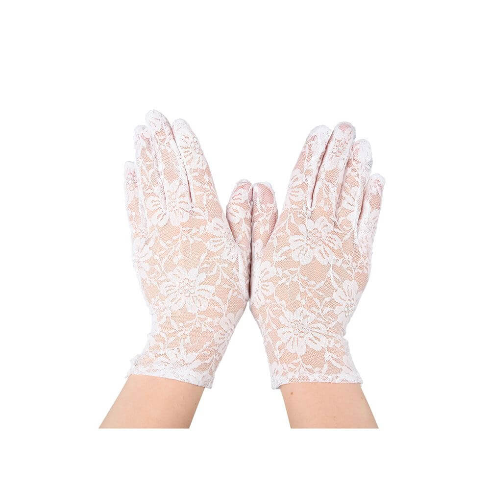 Womens Lace Gloves Fancy Dress Madonna 80s Gothic Queen