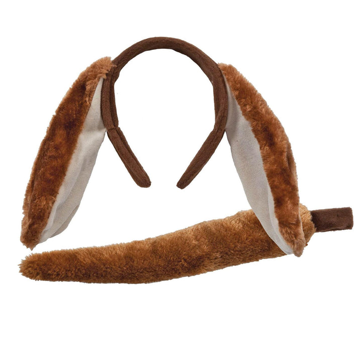 Ears &amp; Tail Set Kids Farm Animals Fancy Dress Pets Dog
