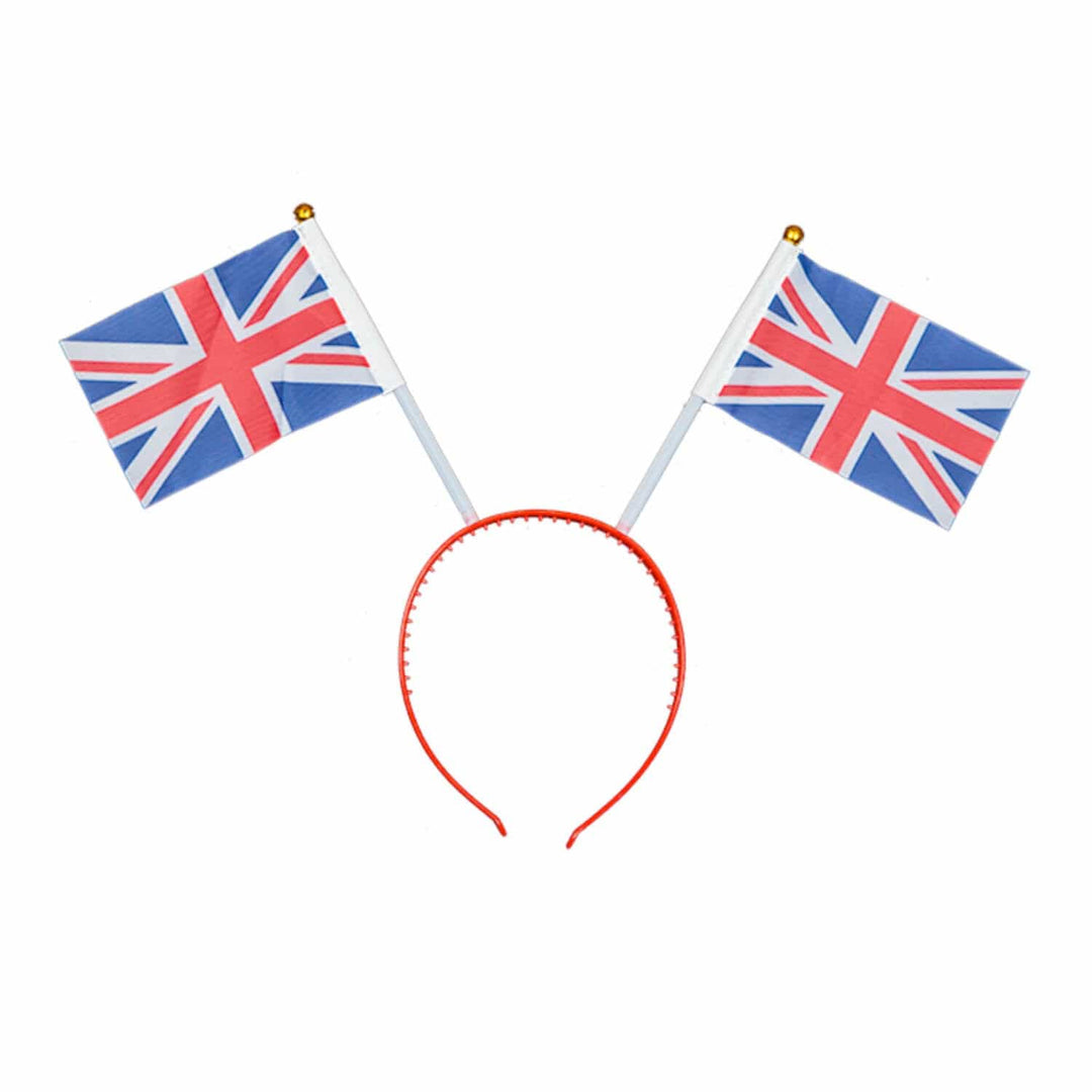 G.B Flag Head Boppers Union Jack Fancy Dress Royal Party