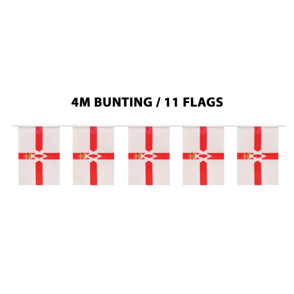 4m Bunting With 11 National Flags Country GB UK Sports