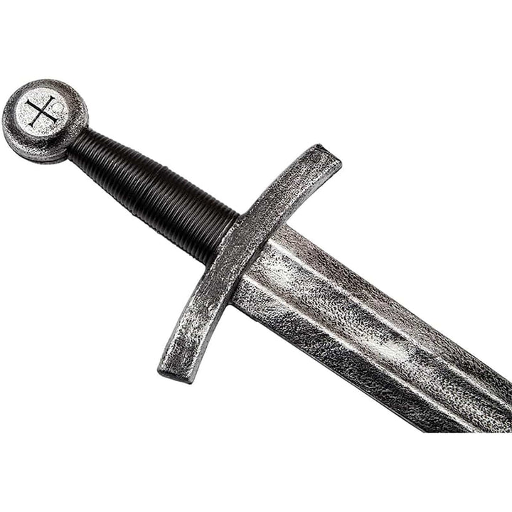 Large Medieval Knight Sword Crusades 70cm Fancy Dress Weapon