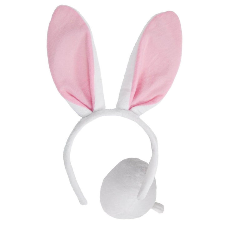 Ears &amp; Tail Set Kids Farm Animals Fancy Dress Pets Bunny