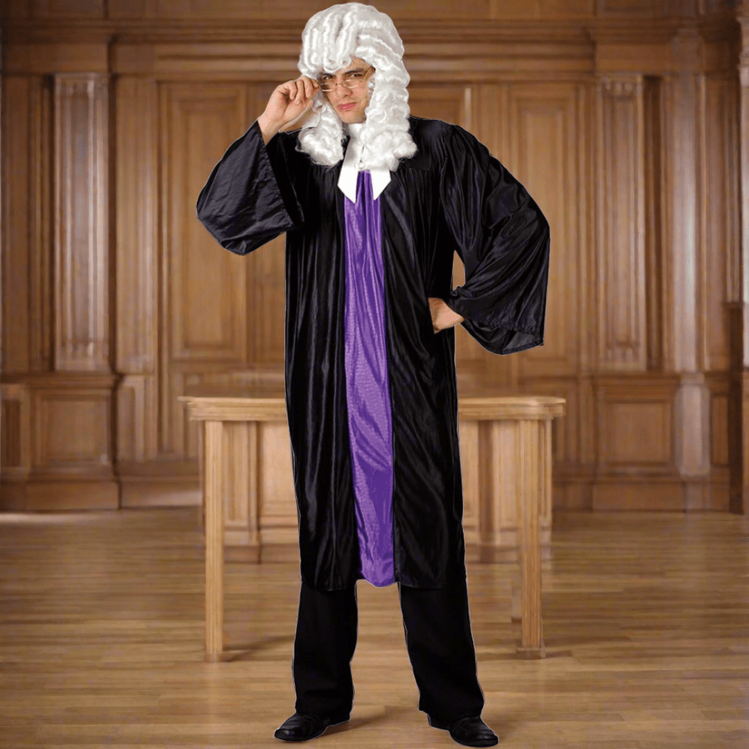 High Court Judge costume in court