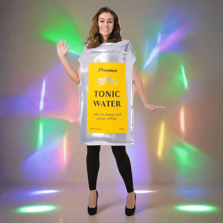 Funny Can Of Tonic Adults Novelty Fancy Dress Costume One Size