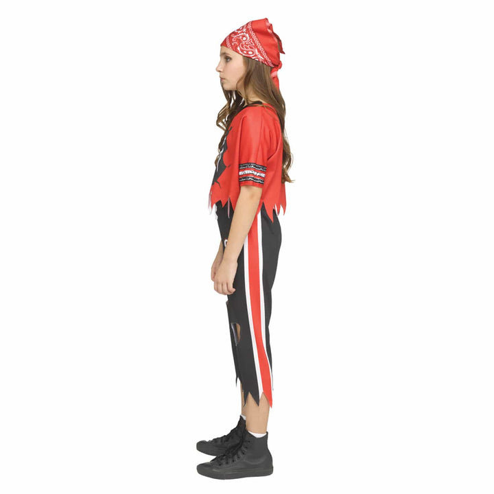 Kids Ghost Face Field of Screams Costume American Football Halloween
