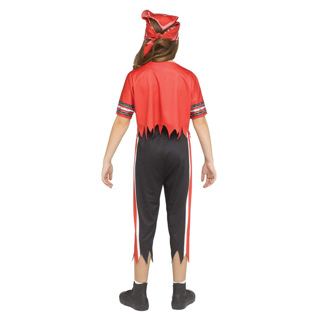 Kids Ghost Face Field of Screams Costume American Football Halloween