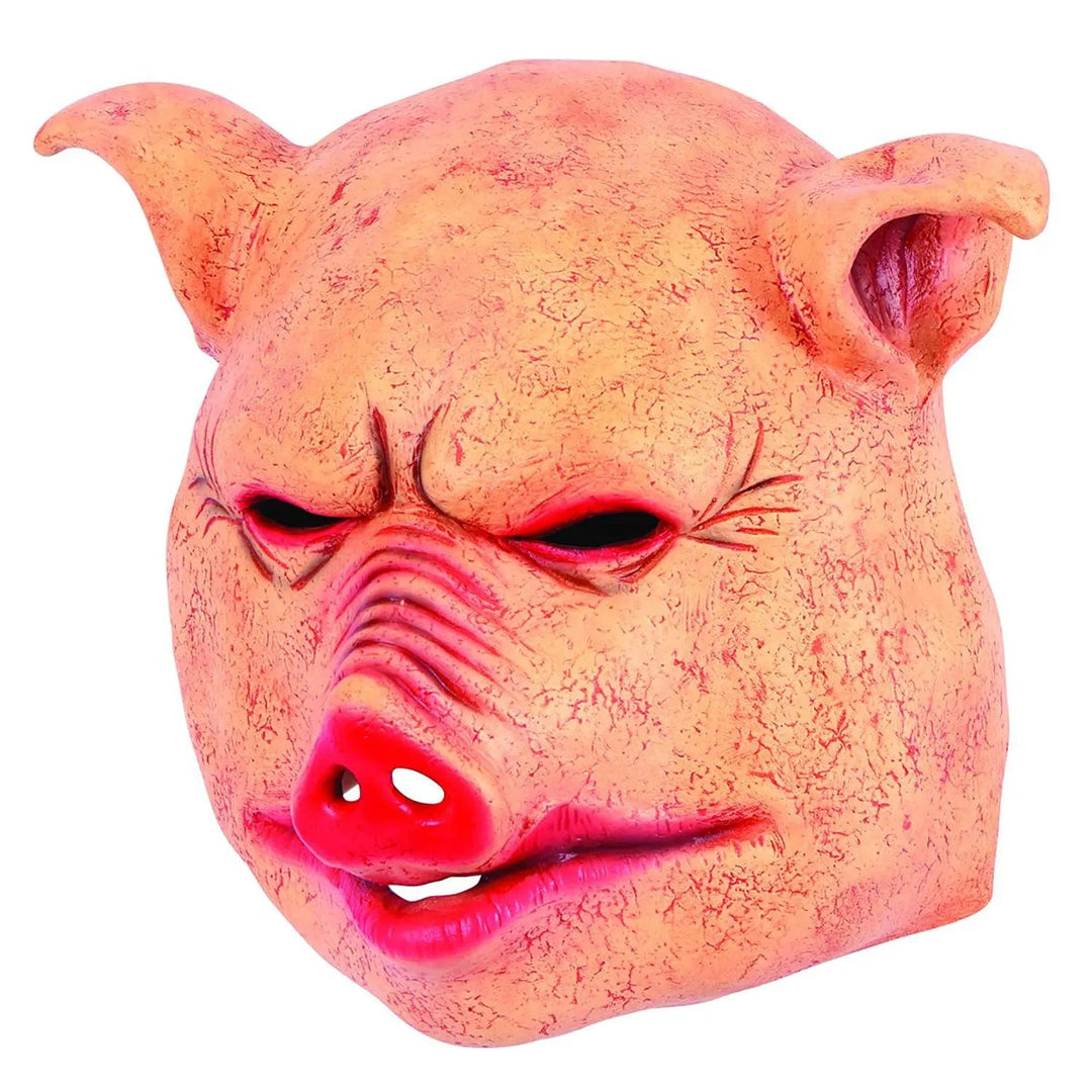 Evil pig mask for Halloween fancy dress costumes