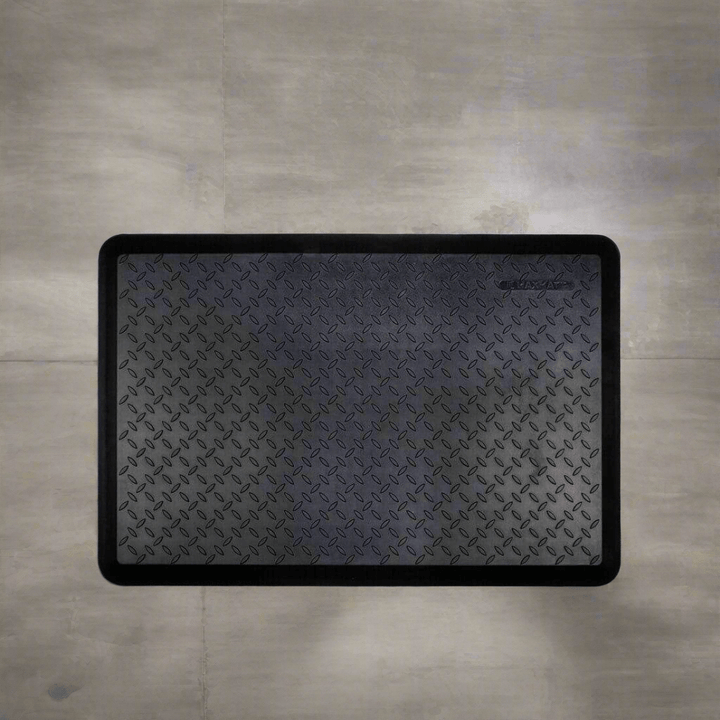 Black Cushioned Work Home Office Anti-Fatigue Mat  60x90cm