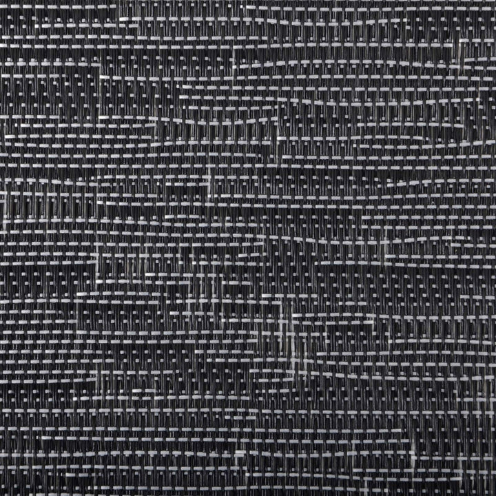 Detail of a woven PVC place mat
