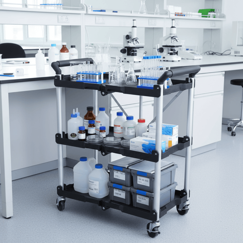 Azuma Trolley being used in a labratory