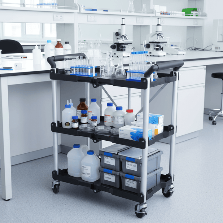 Azuma Trolley being used in a labratory