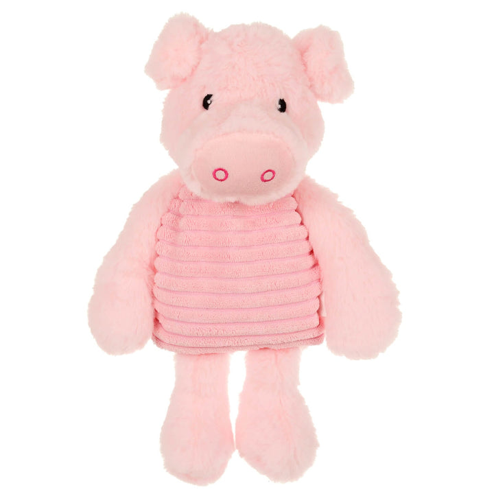 Pink Pig Microwavable Heat Pack Animal Padded Fleece Cover 33cm