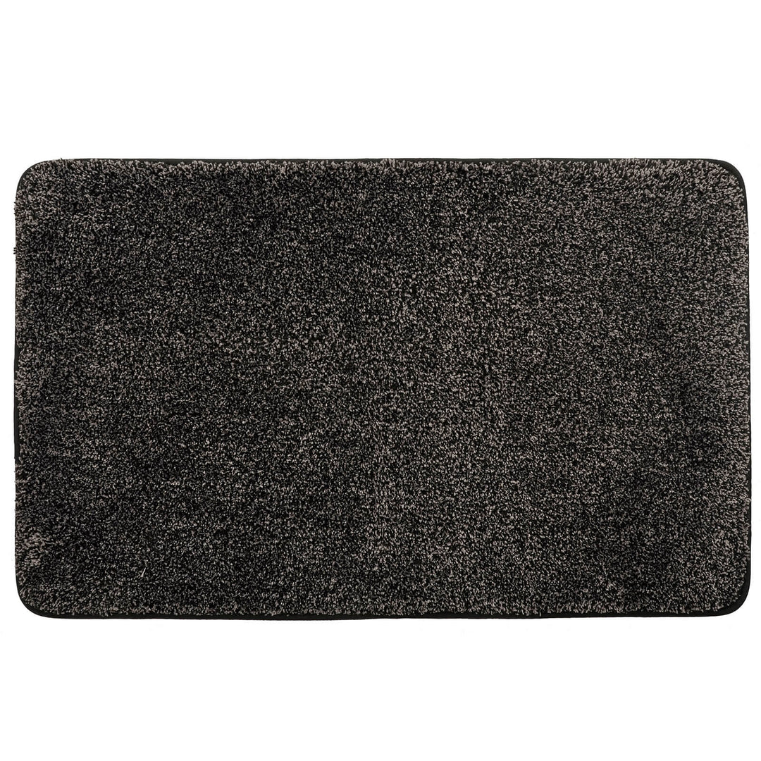 Large Heavy Duty Floor Mat Washable Non-Slip 75x45cm Grey