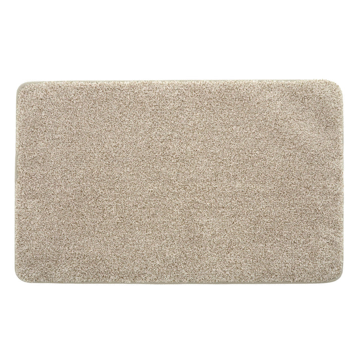 Large Heavy Duty Floor Mat Washable Non-Slip 75x45cm Beige