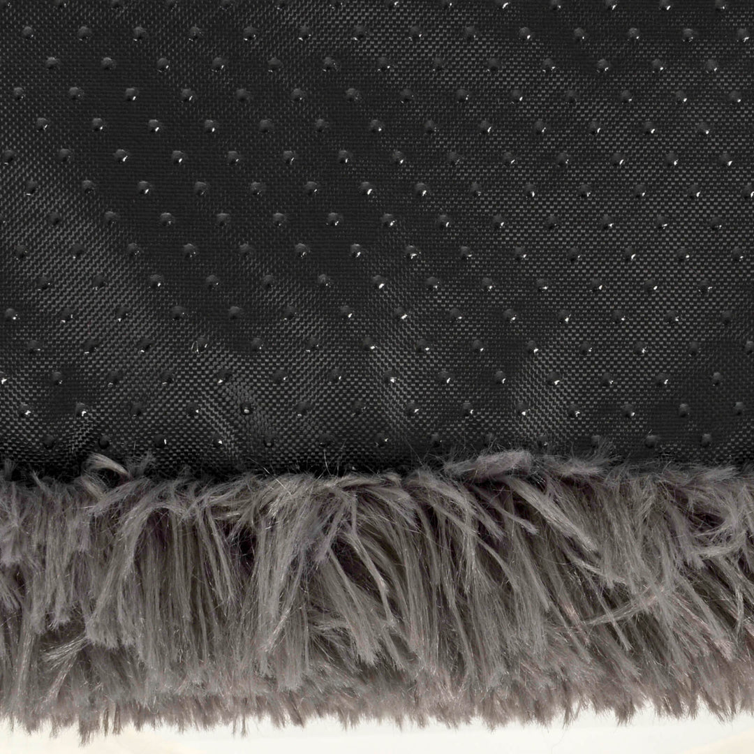 Luxury Orthopaedic Foam Pet Sofa Bed Plush Dog Couch Grey 80cm