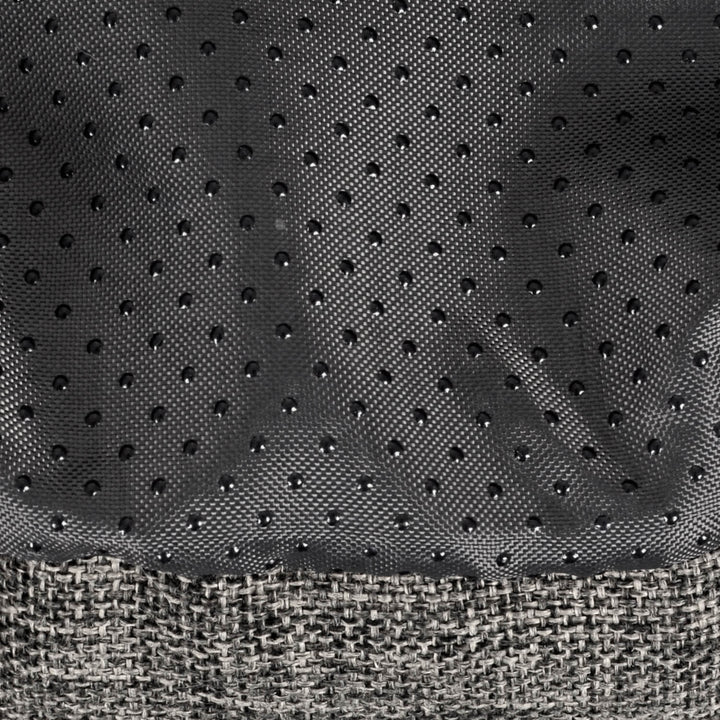 Luxury Oval Pet Bed Linen Fabric Padded Scallop Wall Dog Sofa