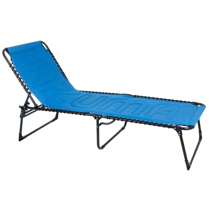 Azuma Extra Large Padded Sun Lounger Garden Recliner Folding Seat