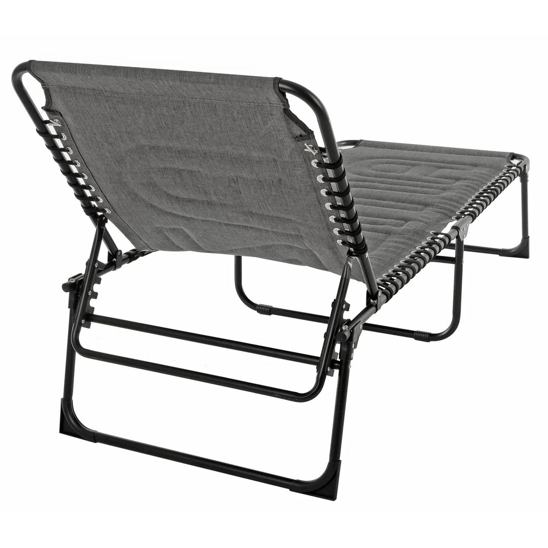 Azuma Extra Large Padded Sun Lounger Garden Recliner Folding Seat