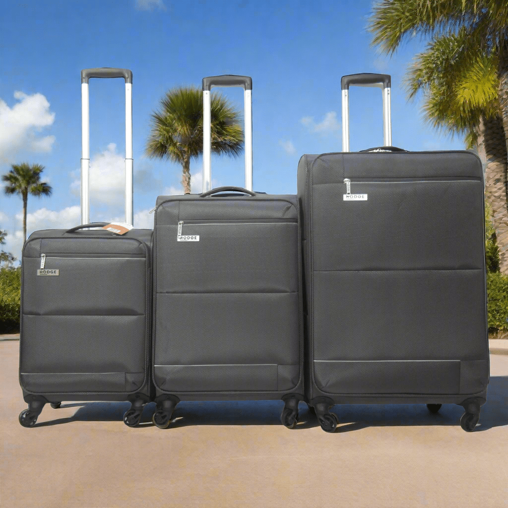 Ultra Light Trolley Case Soft Shell 4 Wheels Suitcase Travel Luggage