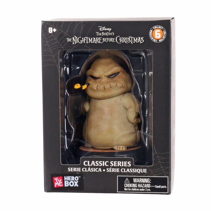 Oogie Boogie from The Nightmare Before Christmas collectible figure in box packaging YuMe Hero Box Classic Series