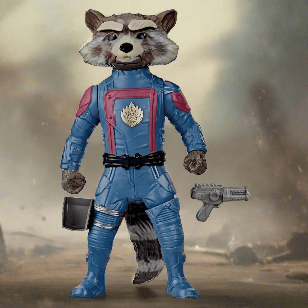 Outrageous Rocket Action Figure Guardians of the Galaxy Interactive 20cm