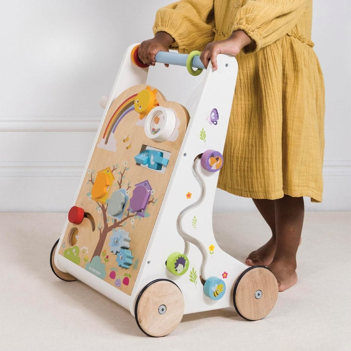 Le Toy Van Baby 10 Activity Walker Sensory Bead Wooden Educational Toy