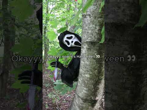 Ghost Face Stalker Assassin Decoration Outdoor Halloween Prop