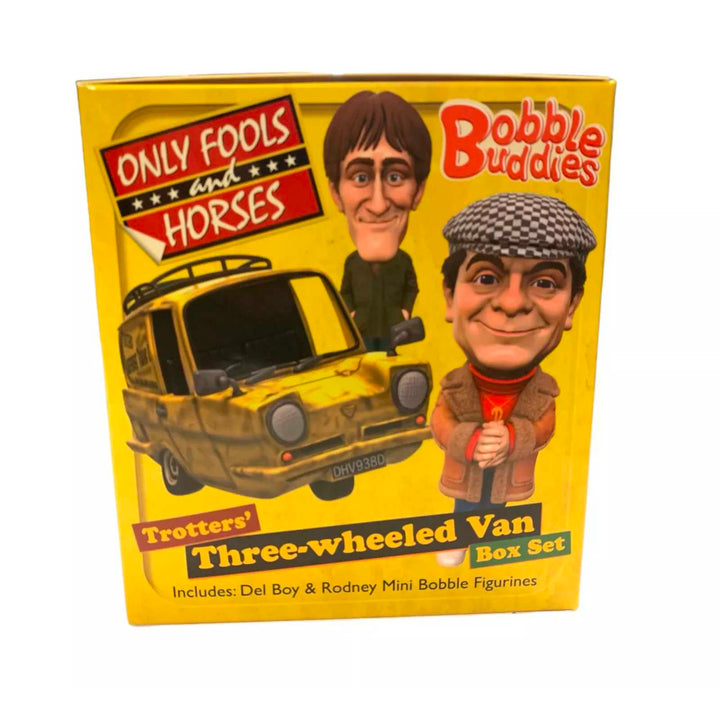 Only Fools and Horses Bobble Head Buddies Trotters’ Three-Wheeled Van Box Set