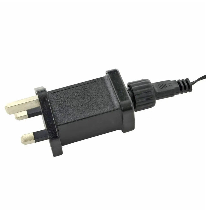 Low voltage mains transformer plug