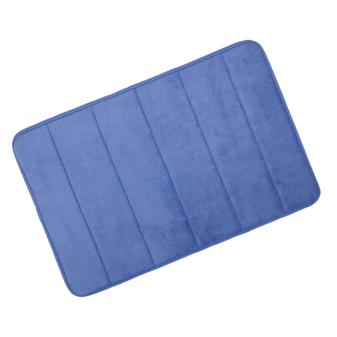 Microfibre Memory Foam Non Slip Bathroom Bath Shower Mat Delph / 50x80cm