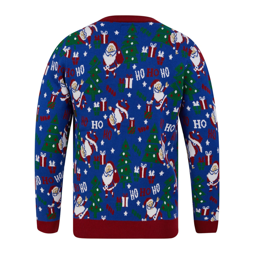 Mens Santa Ho Ho Ho Christmas Jumper