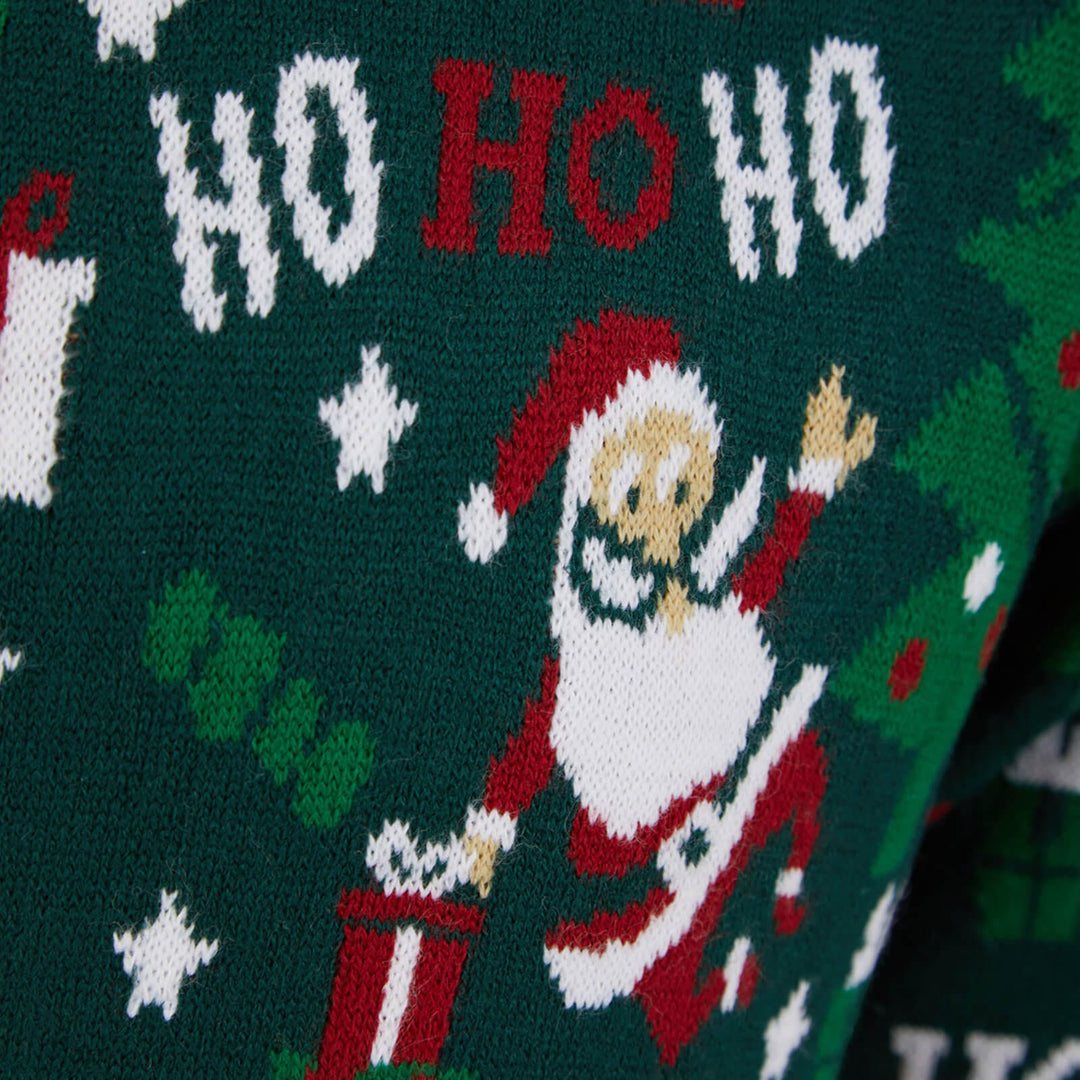 Mens Santa Ho Ho Ho Christmas Jumper