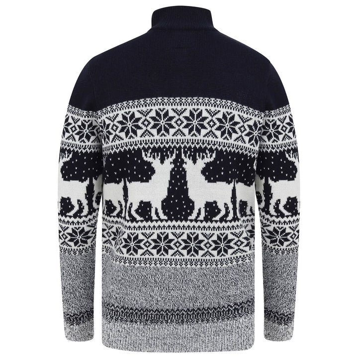 Mens Traditional Reindeer Christmas Jumper