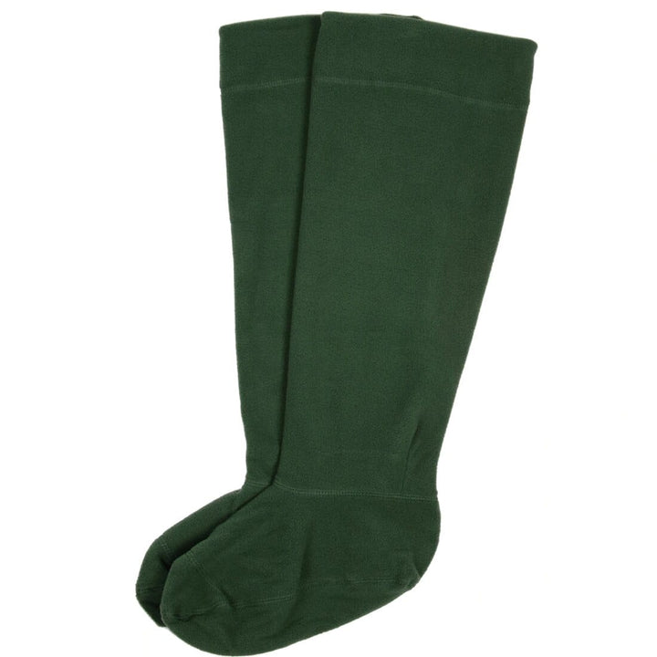 Adults Fleece Welly Liner Socks Wellies Wellington Boots Olive / UK 3-4