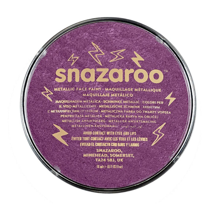 Snazaroo Metallic Vibrant Halloween Face Paint Makeup