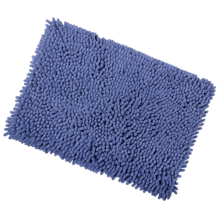 Absorbent Thick Shaggy Loop Noodle Non Slip Bathroom Bath/Shower Mat Delph / 40x60cm