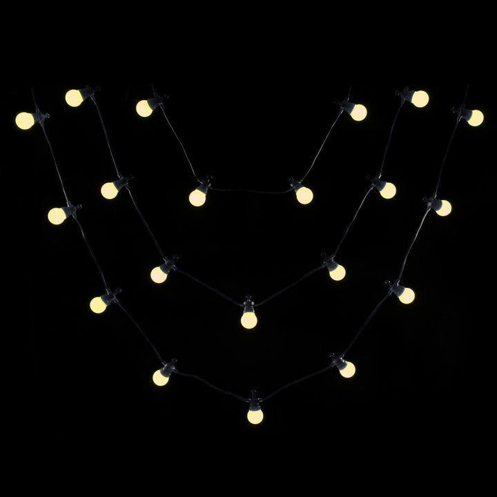 20 Connectable Static LED Festoon Party Lights