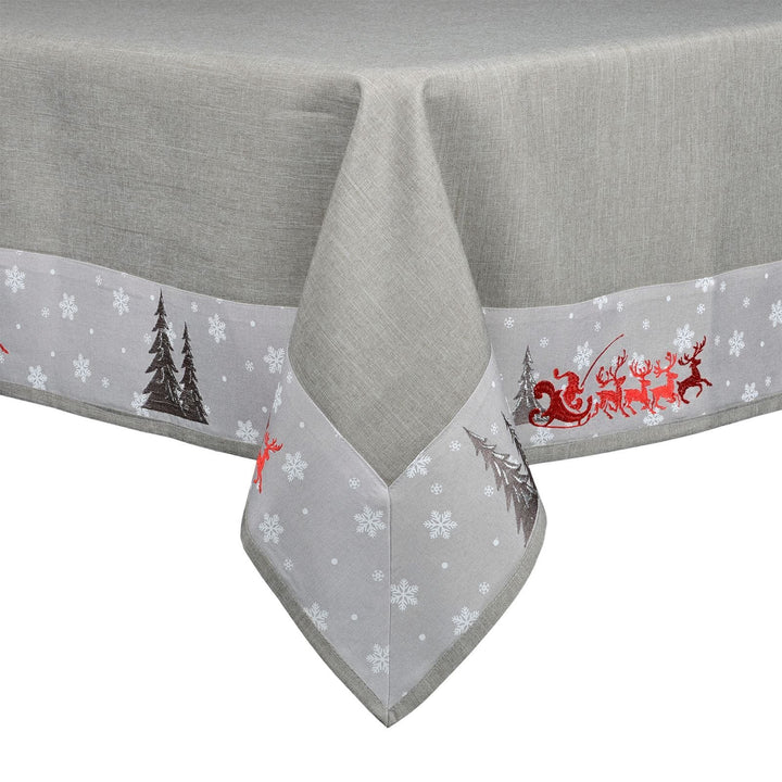 Fabric Christmas Tablecloths Table Covers / Napkins