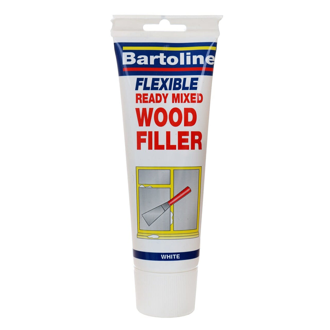 Bartoline Flexible Ready Mixed Wood Filler 330g White