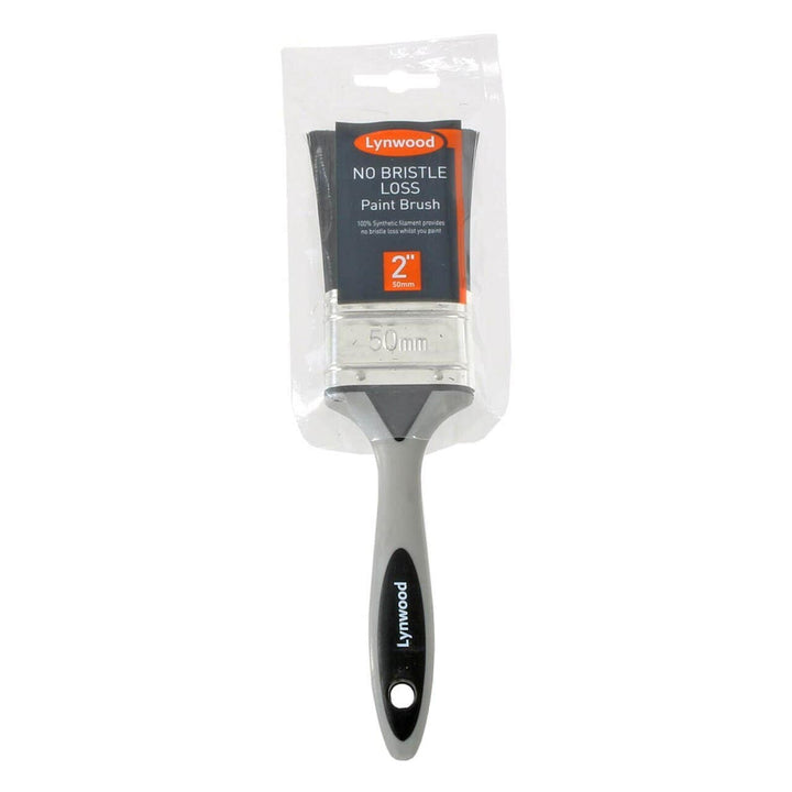 Lynwood No Bristle Loss Paintbrush Synthetic Easy Grip 50mm