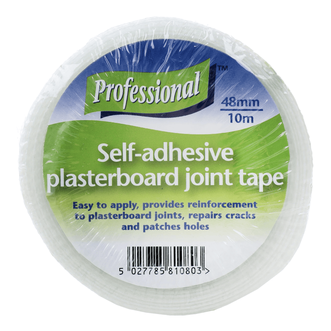 Professional Self-Adhesive Plasterboard Joint Tape Scrim 48mm x 10m