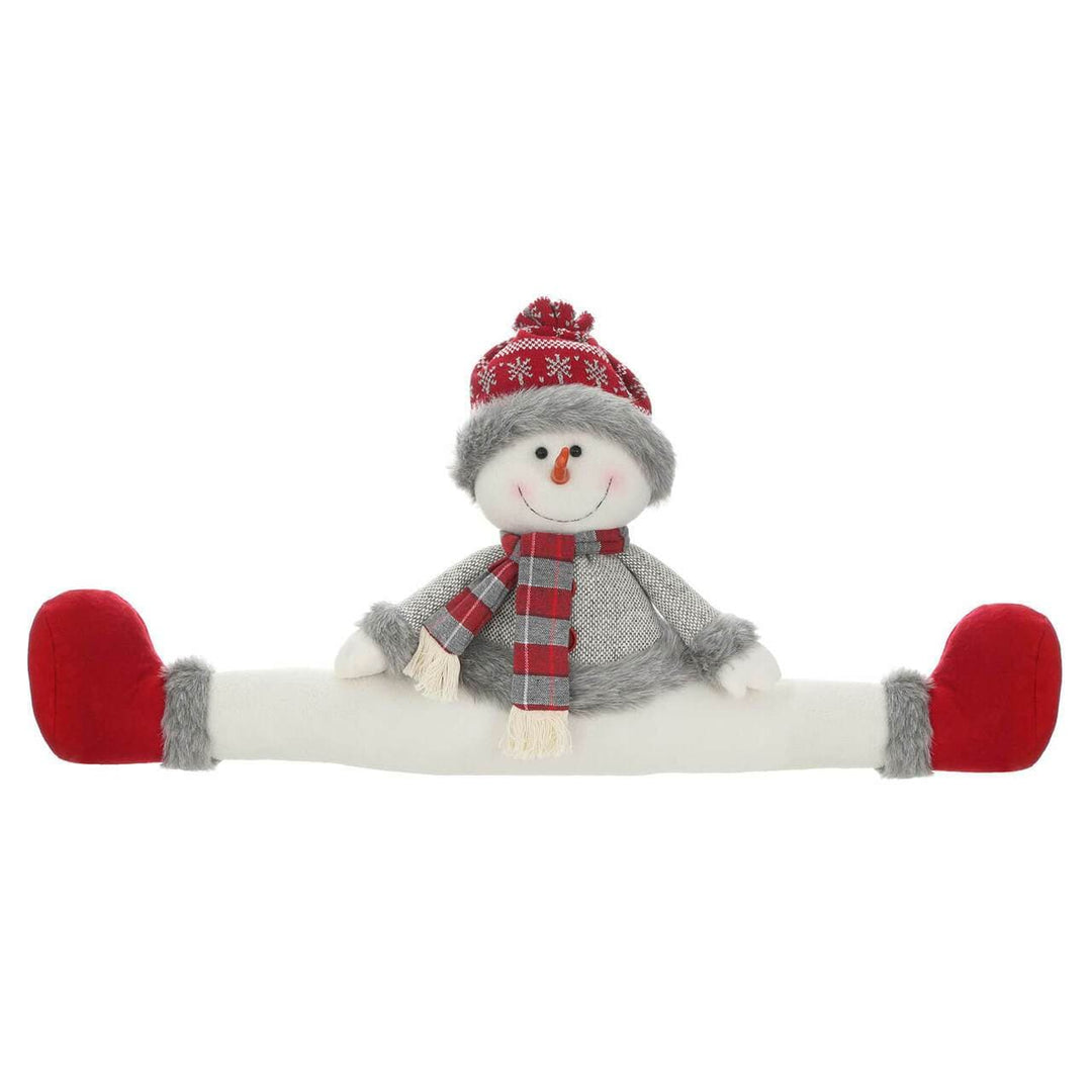 Christmas Draught Excluder Novelty Xmas Decoration 62cm Snowman