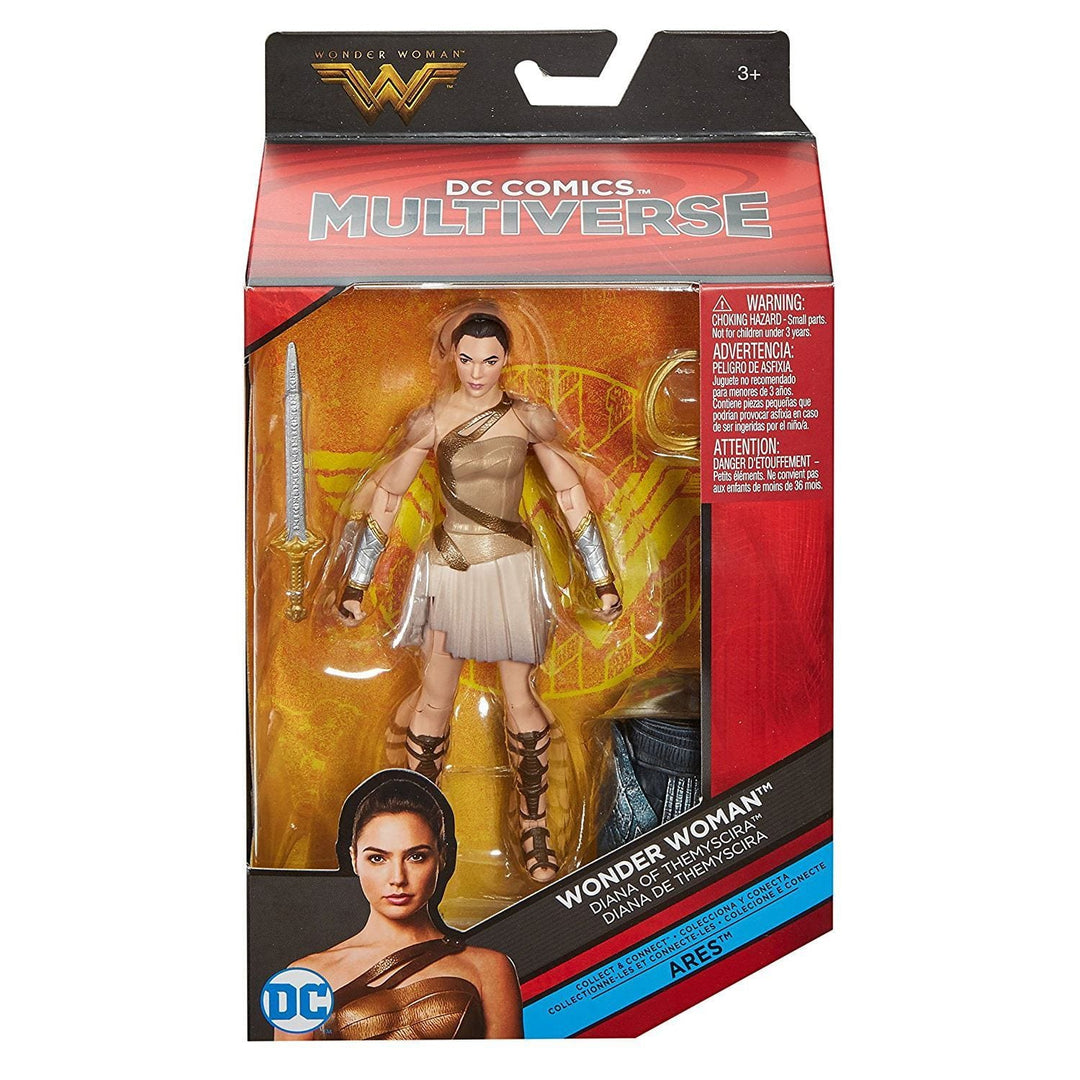 Wonder Woman Multiverse Action Figure With Accessories 15cm Diana Of Themyscira